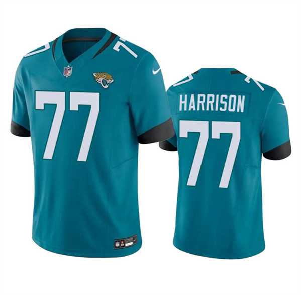 Men & Women & Youth Jacksonville Jaguars #77 Anton Harrison Teal 2023 F.U.S.E. Vapor Untouchable Limited Jersey->las vegas raiders->NFL Jersey